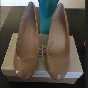 Jessica Simpson Size 10 Nude Wedge ❤️❤️❤️